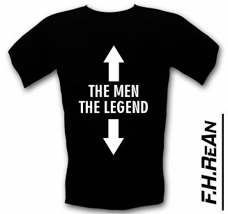 Śmieszne koszulki The Man The Legend