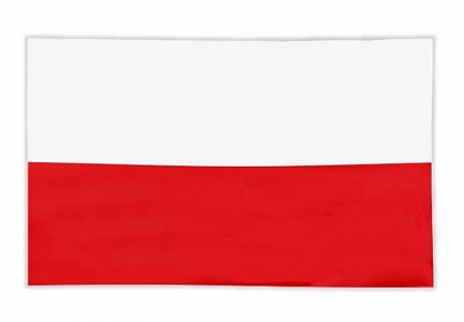 Flaga Polski Gładka 150/90 barwy narodowe