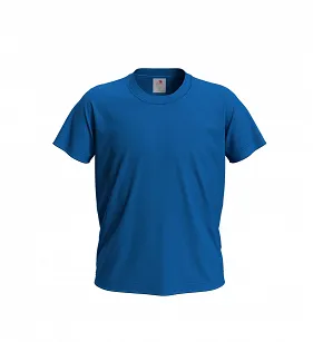 T-SHIRT KOSZULKA DZIECIĘCA gładka Niebieska