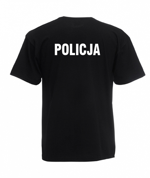 Koszulka z nadrukiem POLICJA 1 - stronny nadruk Duplikat-1